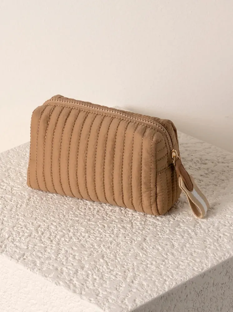 Ezra Boxy Cosmetic Pouches, Small