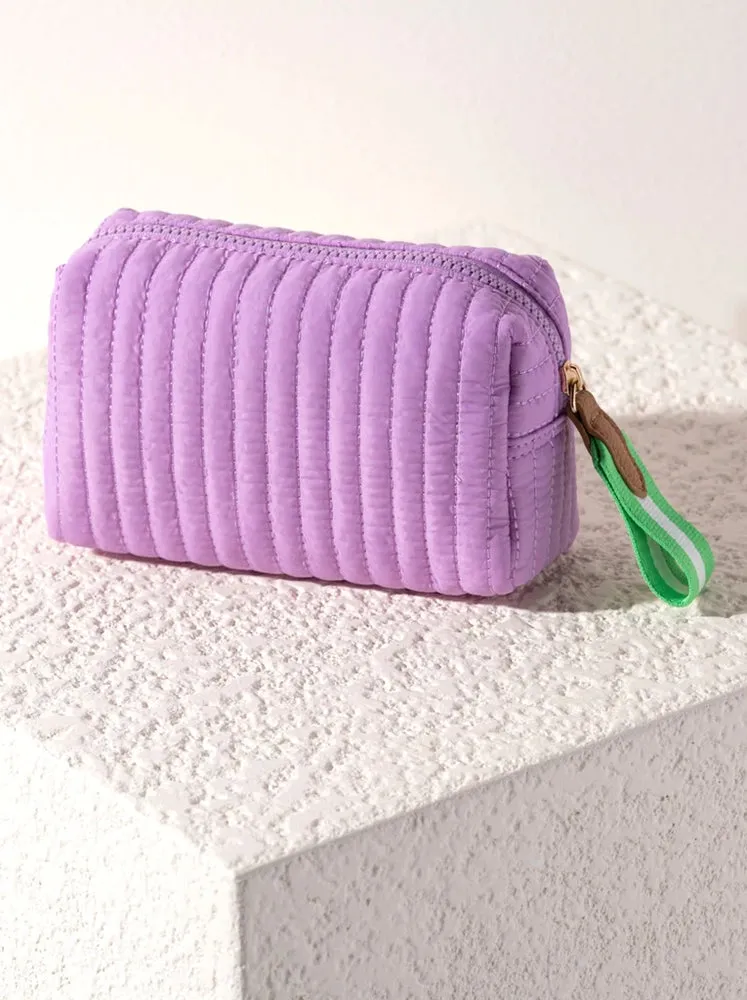 Ezra Boxy Cosmetic Pouches, Small