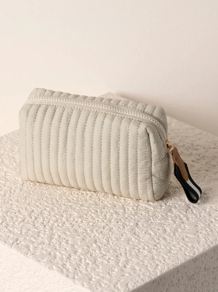 Ezra Boxy Cosmetic Pouches, Small