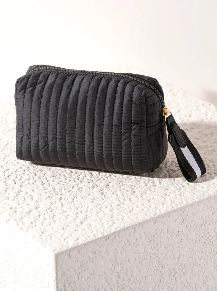 Ezra Boxy Cosmetic Pouches, Small
