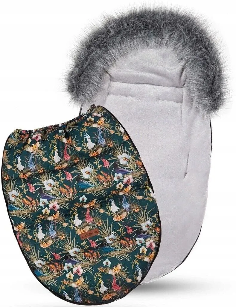 Fauna and Flora Baby  Footmuff Collar Stroller Pushchair Sleeping Bag Husky Warm
