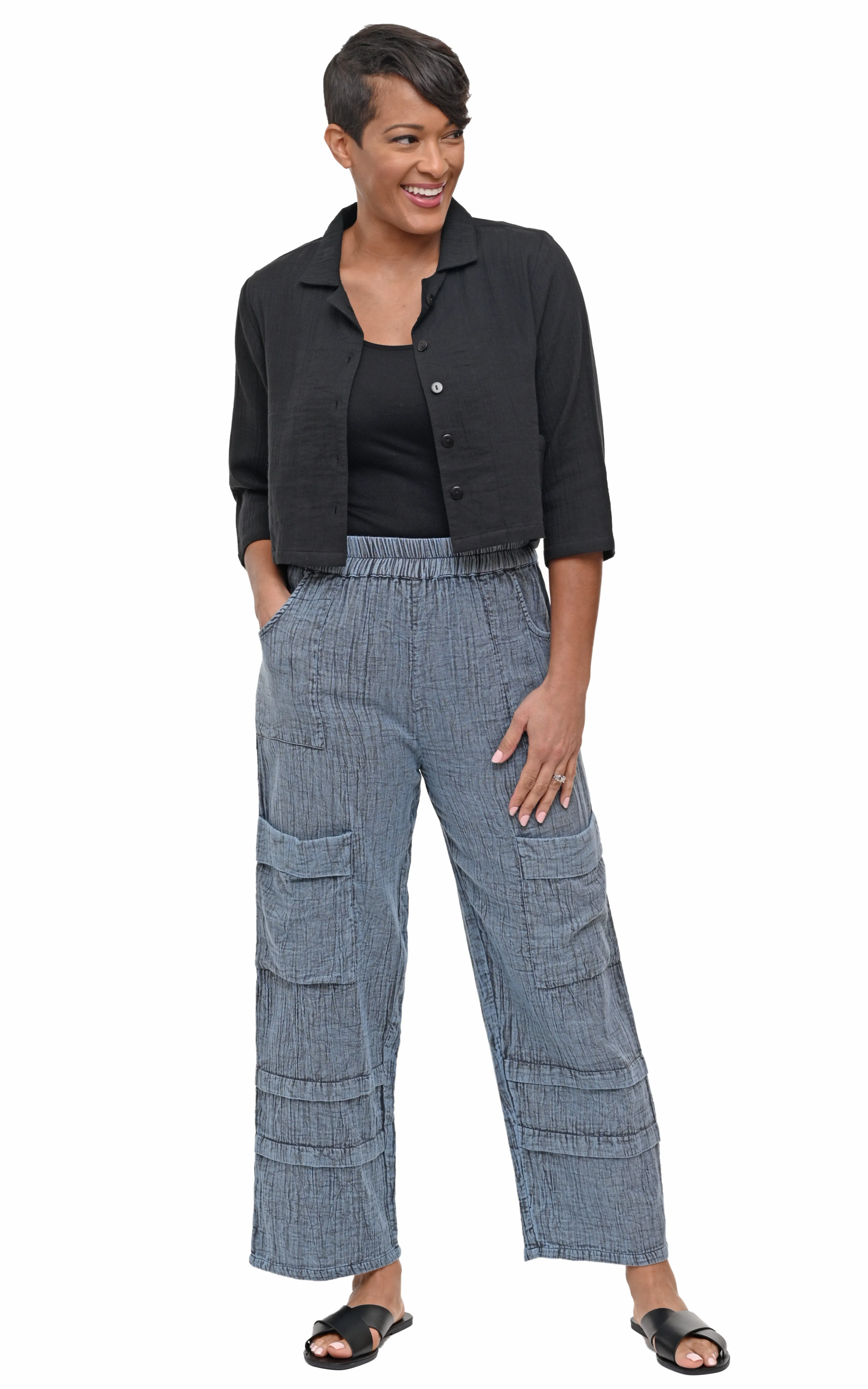 FINAL SALE VCG143 Metro Pant in Stormy*