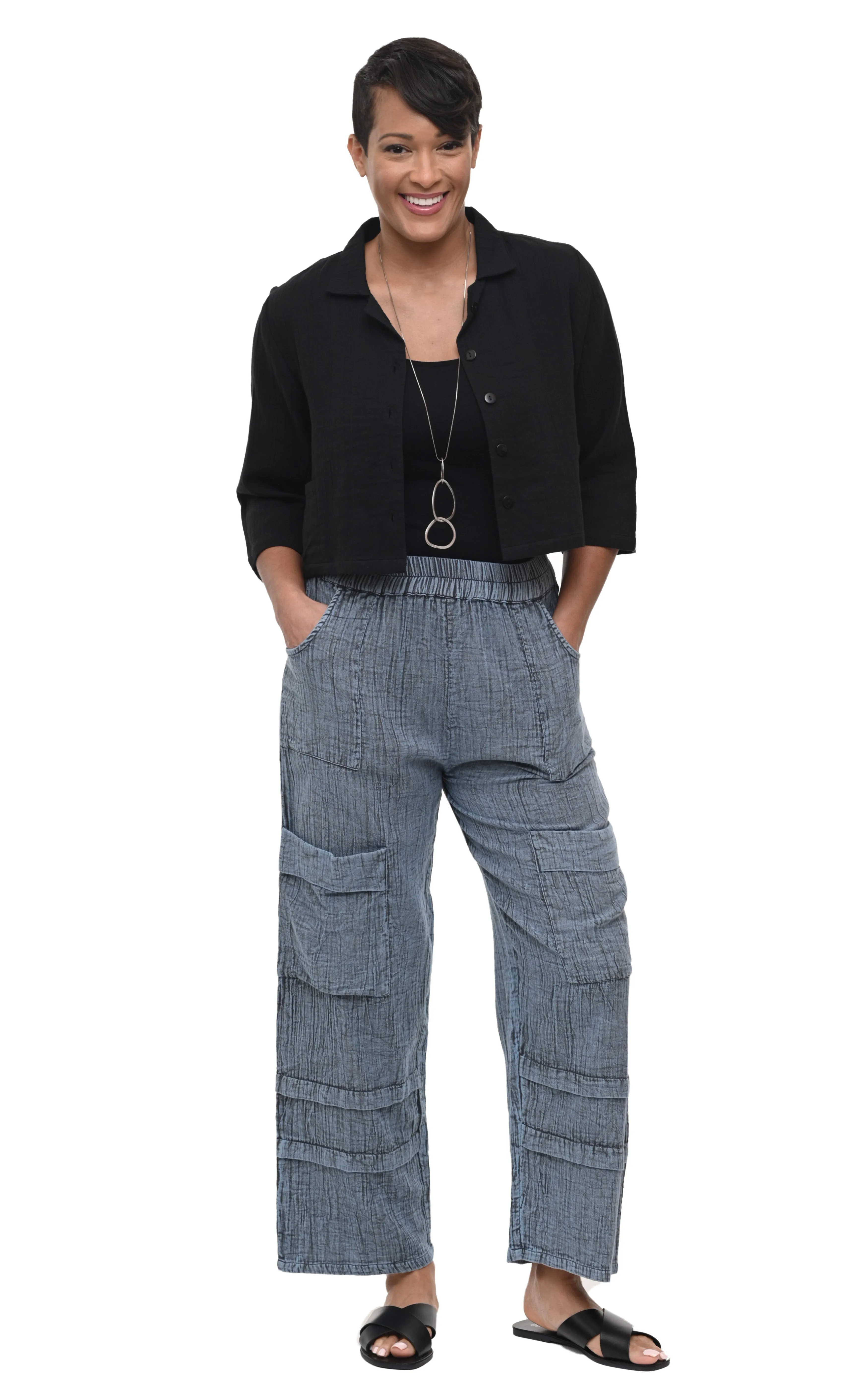 FINAL SALE VCG143 Metro Pant in Stormy*