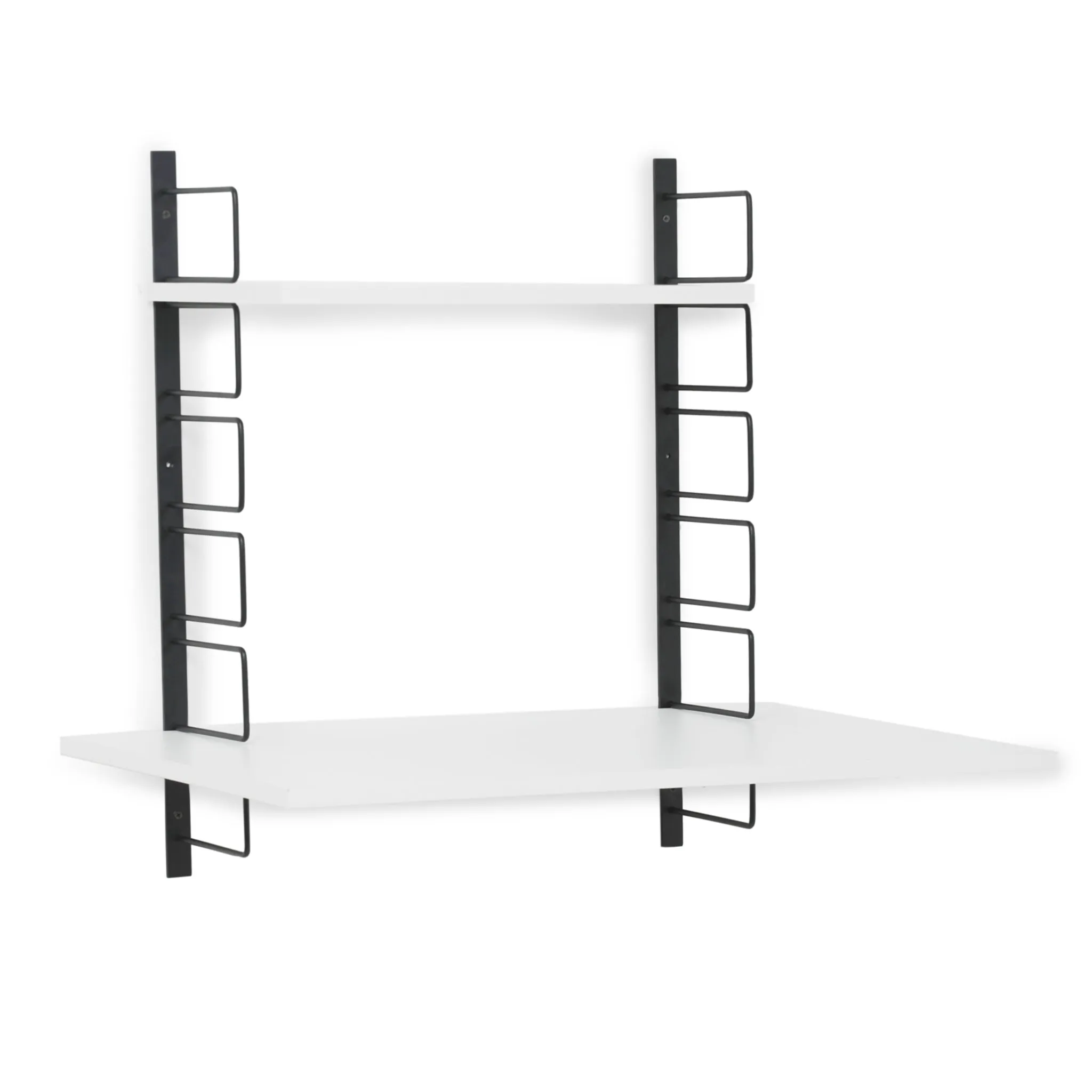 Fitizen Zen Height Adjustable Rack, Black & White FITI-153-BW