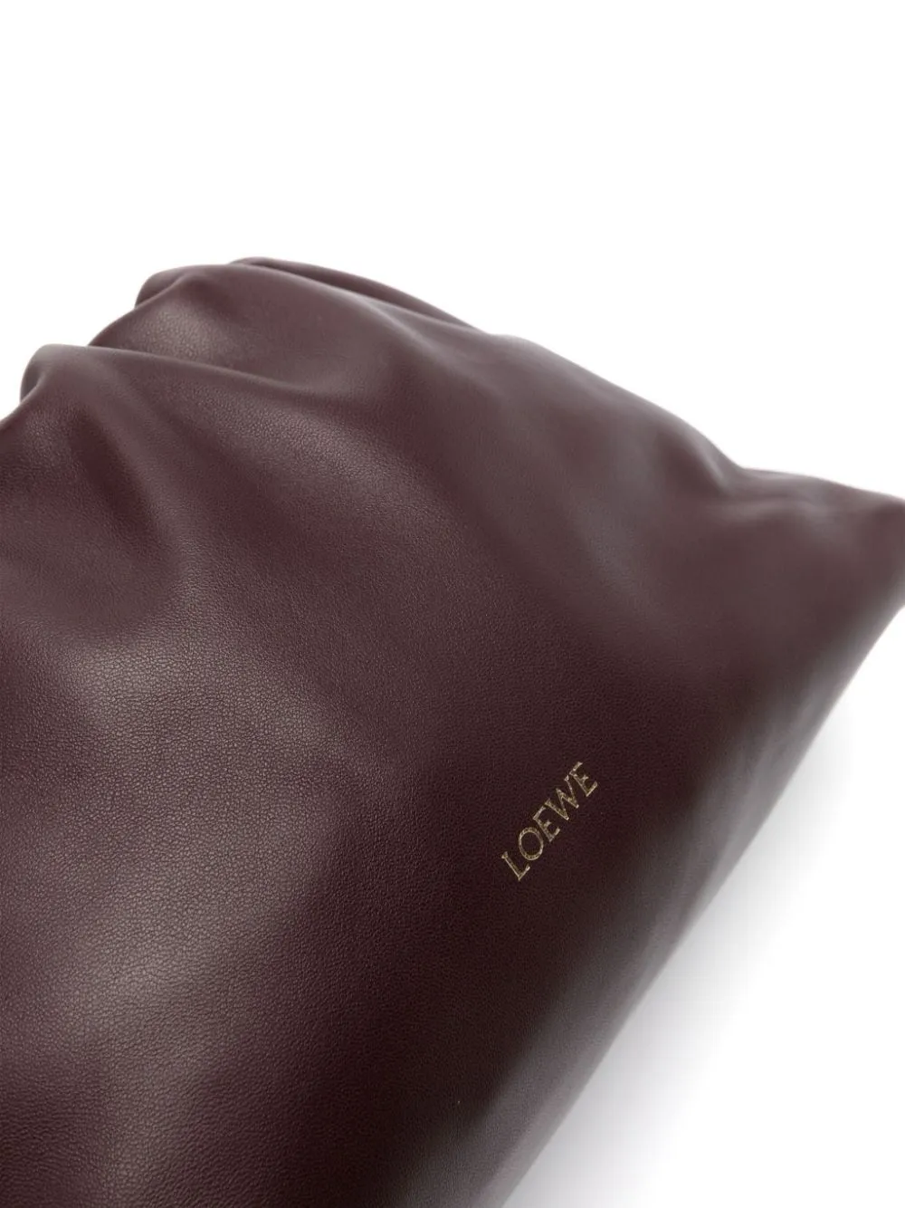 Flamenco medium leather clutch