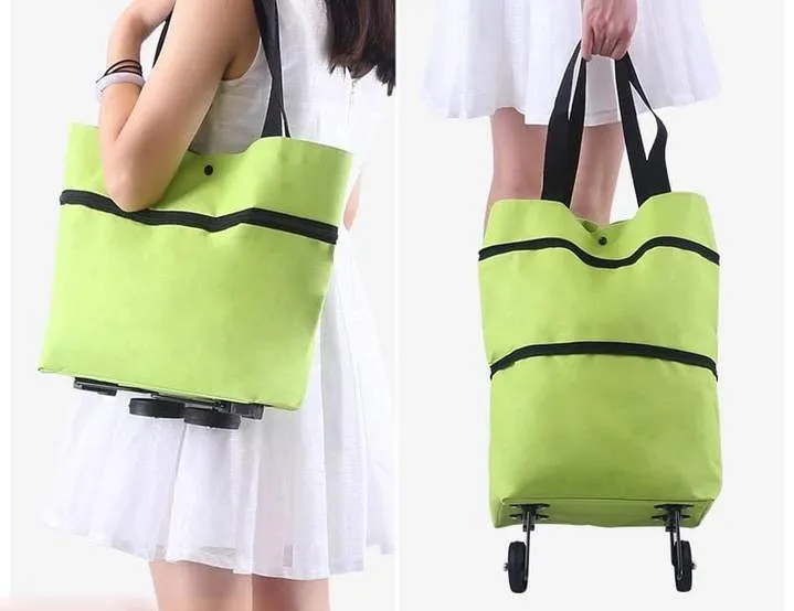 Folding shopping bag