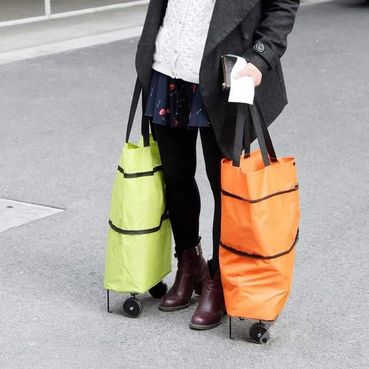 Folding shopping bag