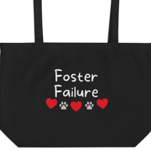 Foster Failure X-Large Tote\Shopping Bag - Black
