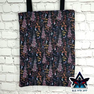 Foxglove 100% Cotton Canvas Tote Bag