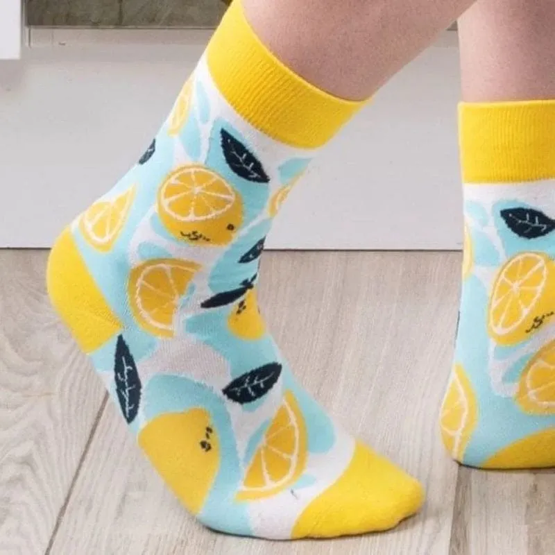 Fragrant Lemon Socks for Her
