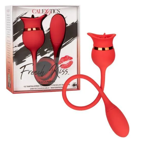 French Kiss Cassanova Double Ended Tongue Vibrator