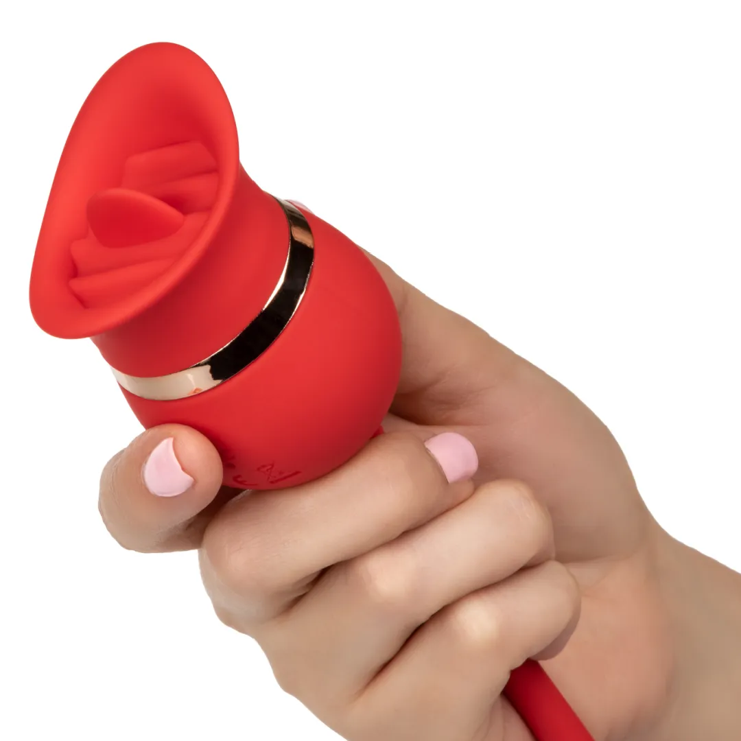 French Kiss Cassanova Double Ended Tongue Vibrator