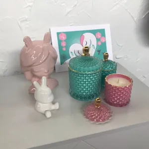 Frosty Indian Royal Candle - small