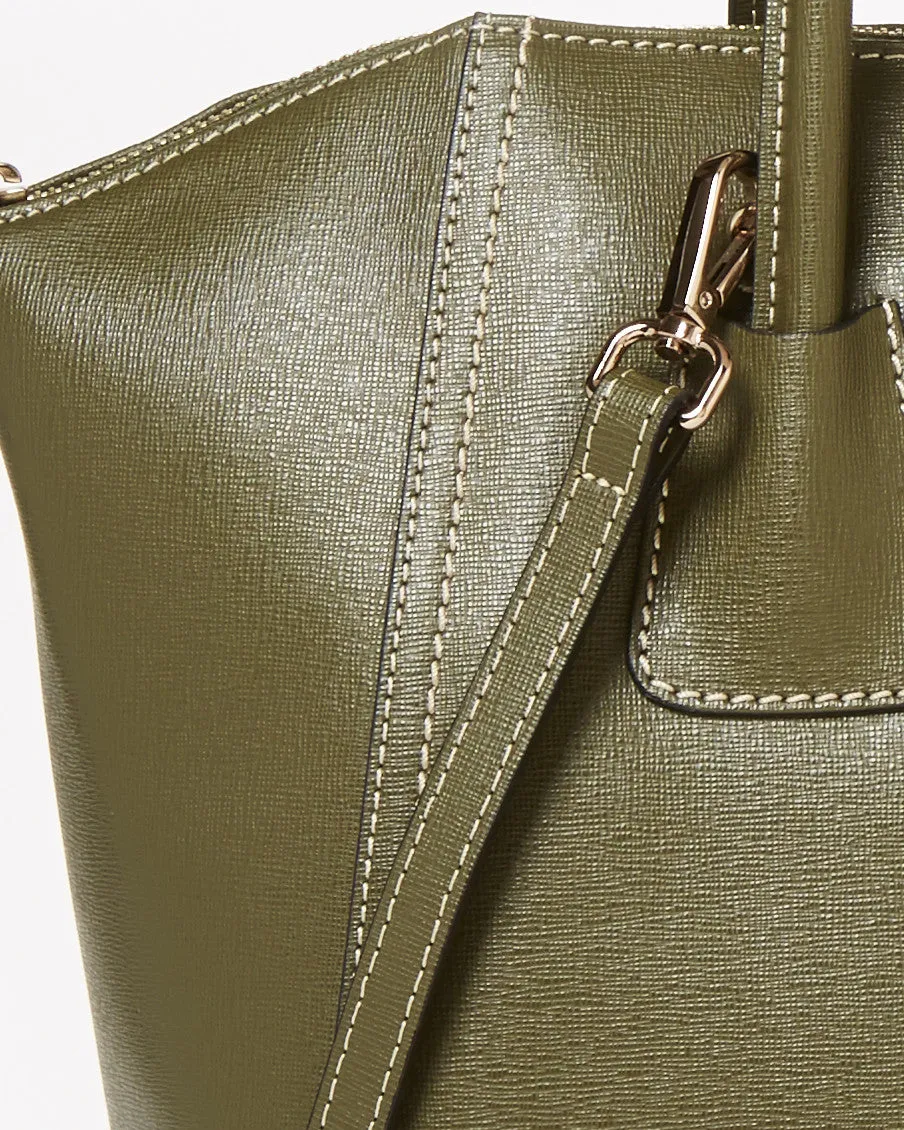 FW16 - Saffiano - Gigi - Army Green
