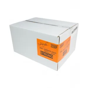 Garbage Trash Bags Strong 35" x 50" Black Box of 200