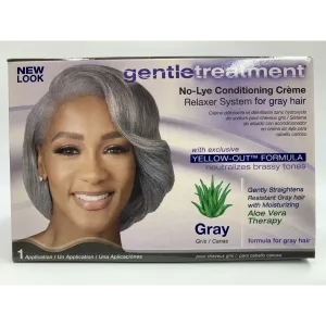 Gentle Treatment No-Lye Conditioning Creme Relaxer-Gray