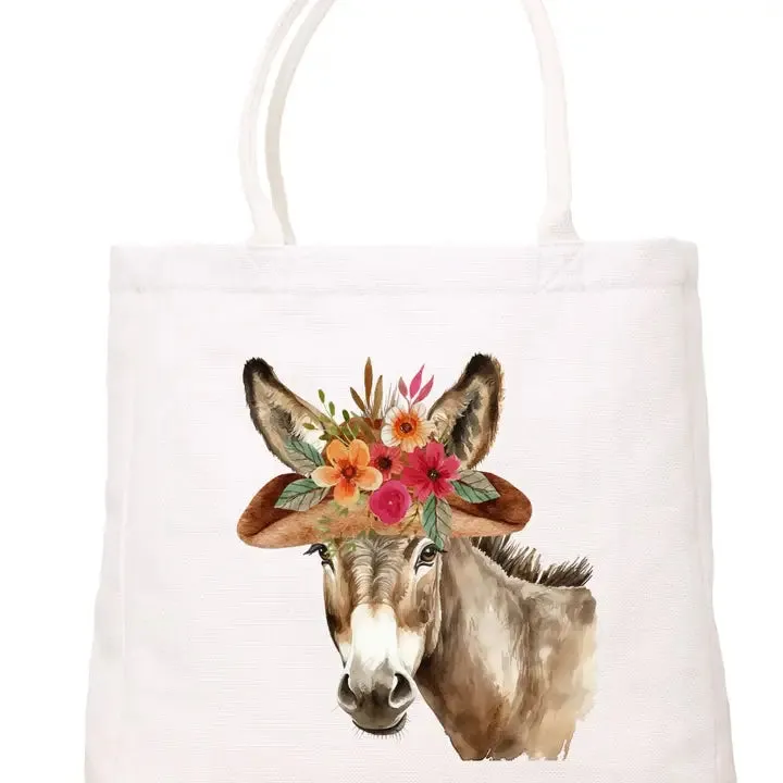 Gertrude The Donkey Tote Bag