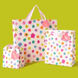 Gift Bags - Happy Flowers - Assorted Sizes to Choose From