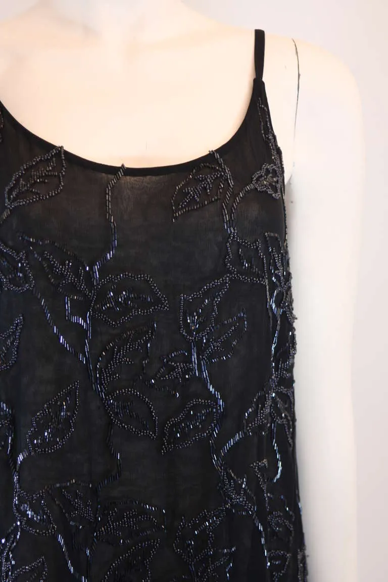 GIORGIO ARMANI Beaded Navy Evening Suit 3 pc Size 46