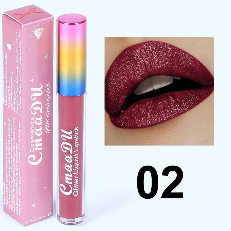 Glitter Lip Gloss [4 PCS/Pack]