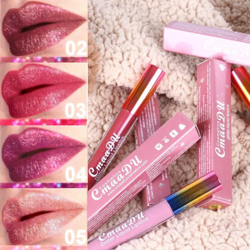 Glitter Lip Gloss [4 PCS/Pack]