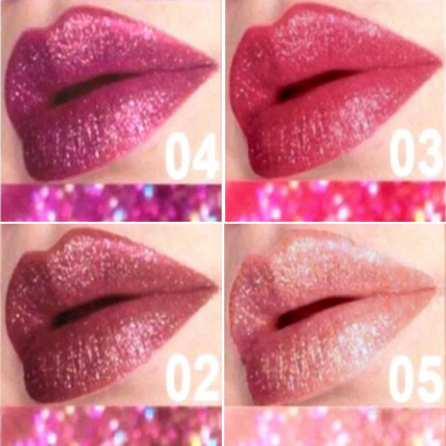 Glitter Lip Gloss [4 PCS/Pack]