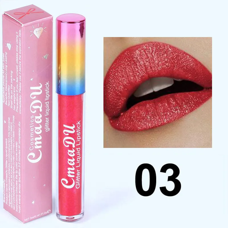 Glitter Lip Gloss [4 PCS/Pack]