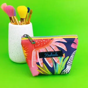 Glorious Garden Small Makeup Bag.  Robyn Hammond Design.