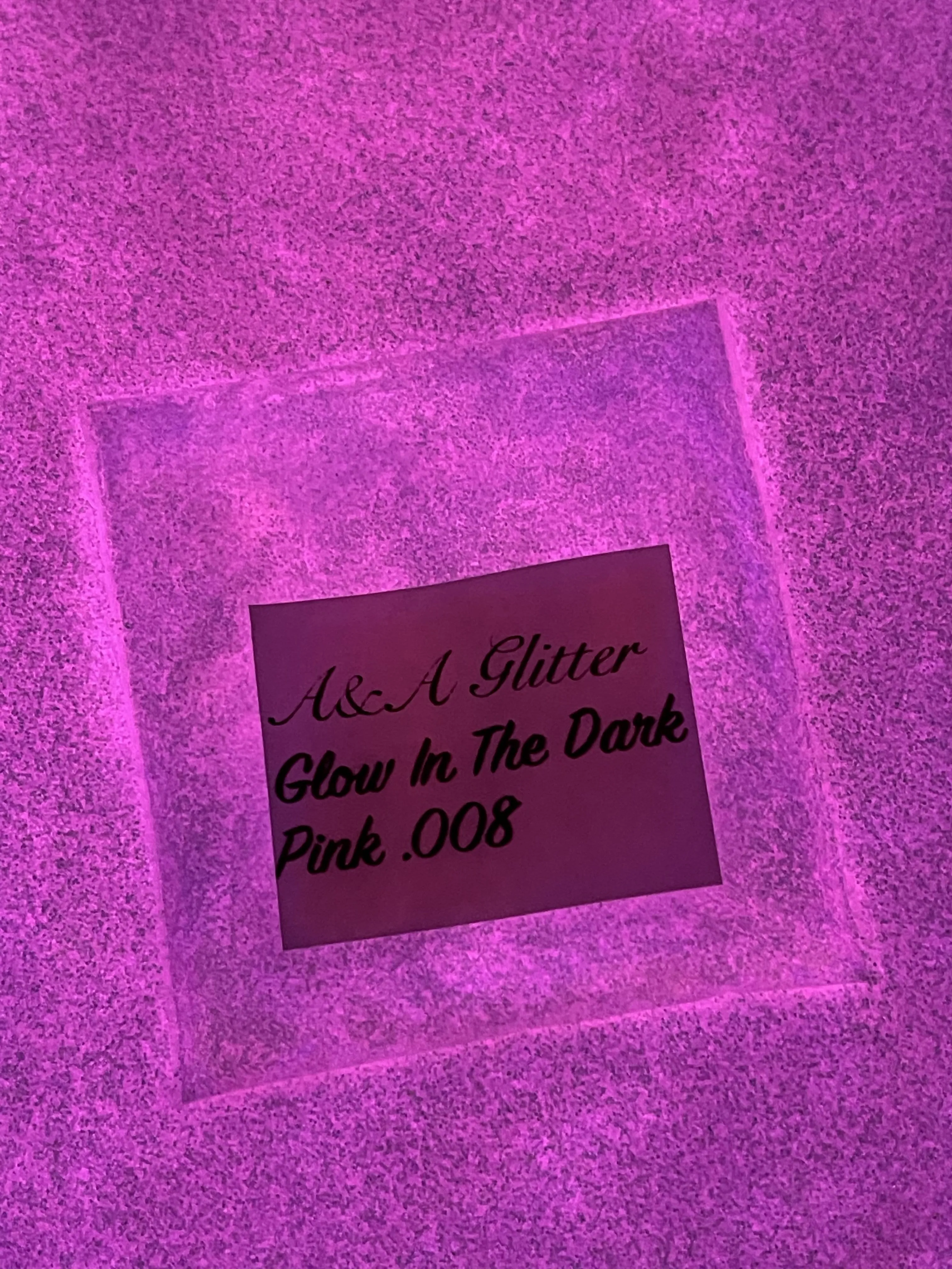 Glow In The Dark Glitters