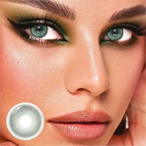 Goddess Veil Aphrodite Green Colored Contact Lenses Yearly