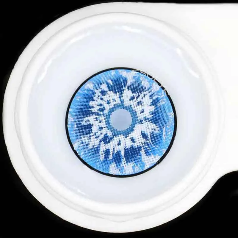 Gojo Blue Colored Contact Lenses Yearly