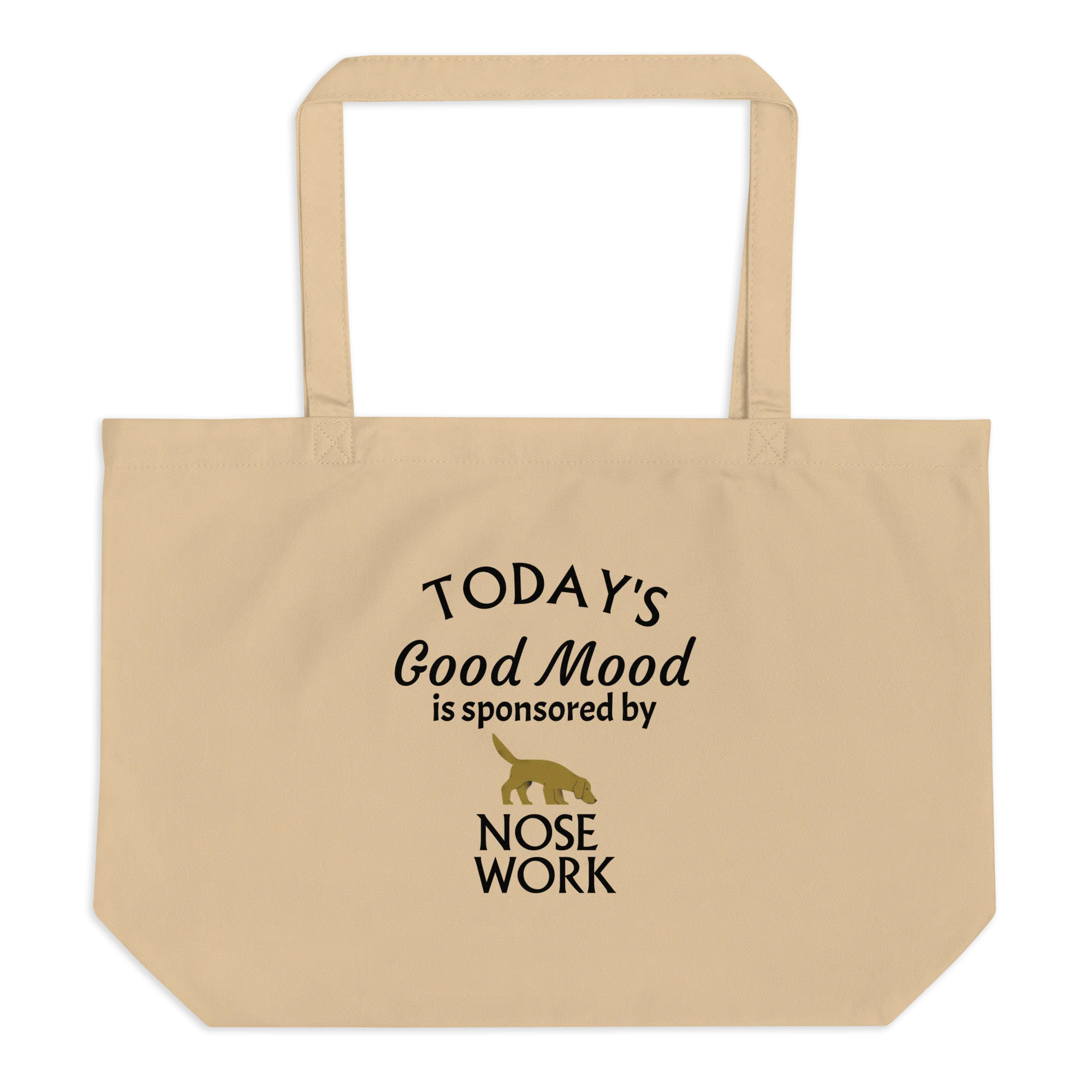 Good Mood by Nose Work X-Large Tote/ Shopping Bags