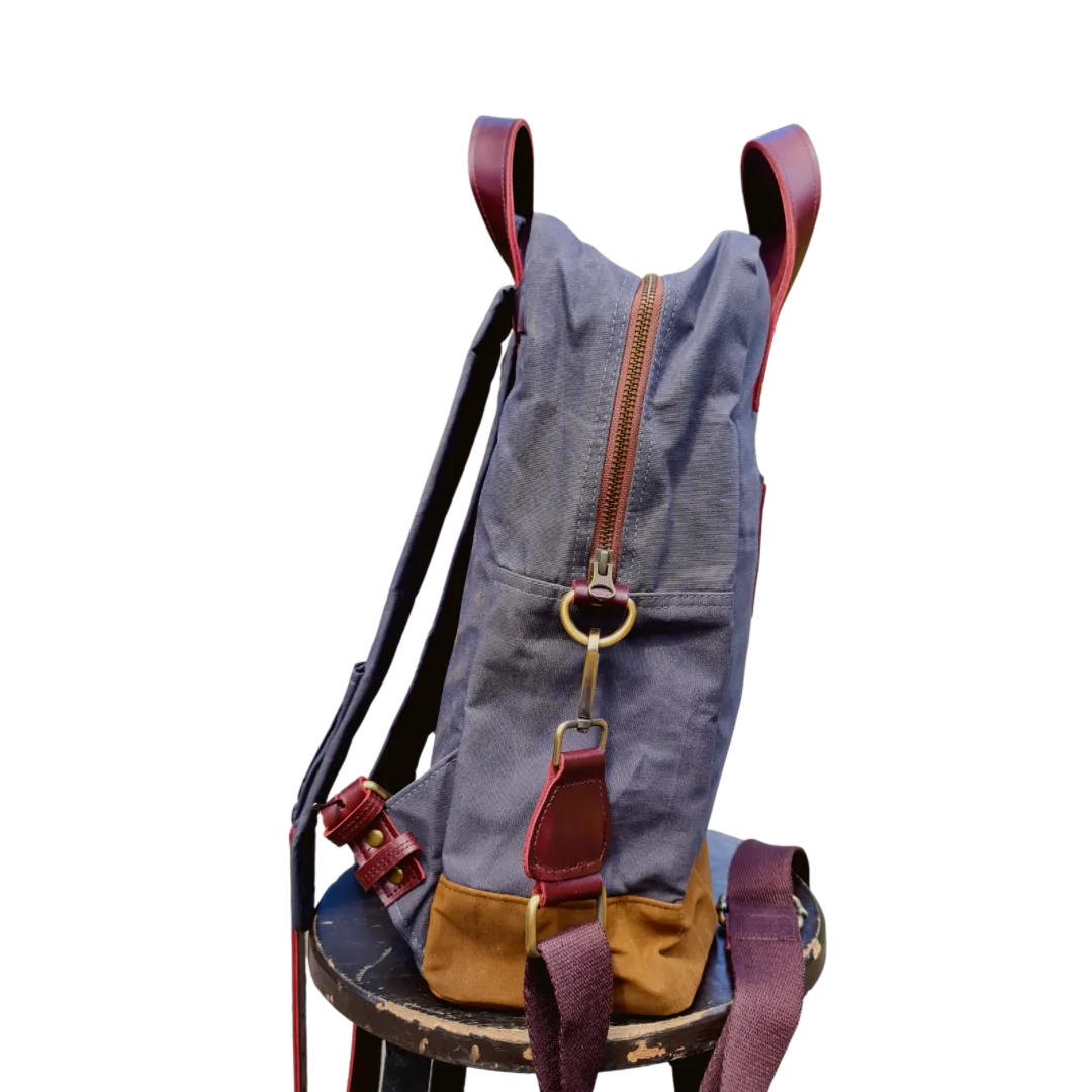 Gouache x Spark Junior Waxed Canvas Backpack