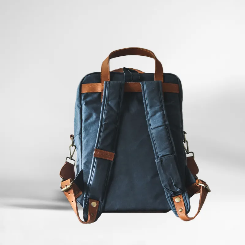 Gouache x Spark Junior Waxed Canvas Backpack