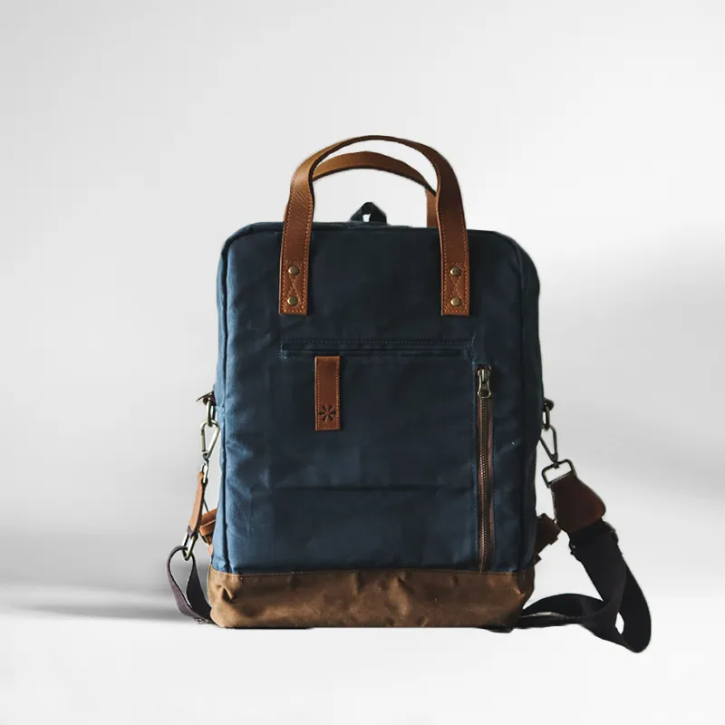 Gouache x Spark Junior Waxed Canvas Backpack