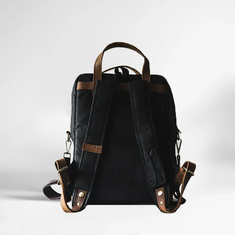 Gouache x Spark Junior Waxed Canvas Backpack