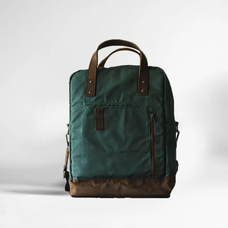 Gouache x Spark Junior Waxed Canvas Backpack
