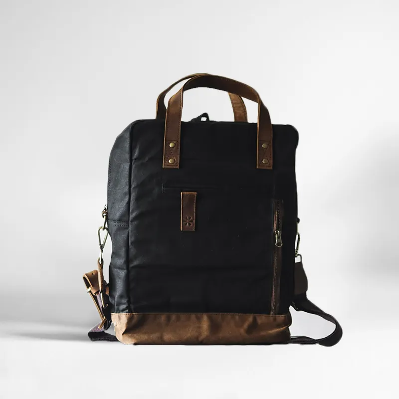 Gouache x Spark Junior Waxed Canvas Backpack