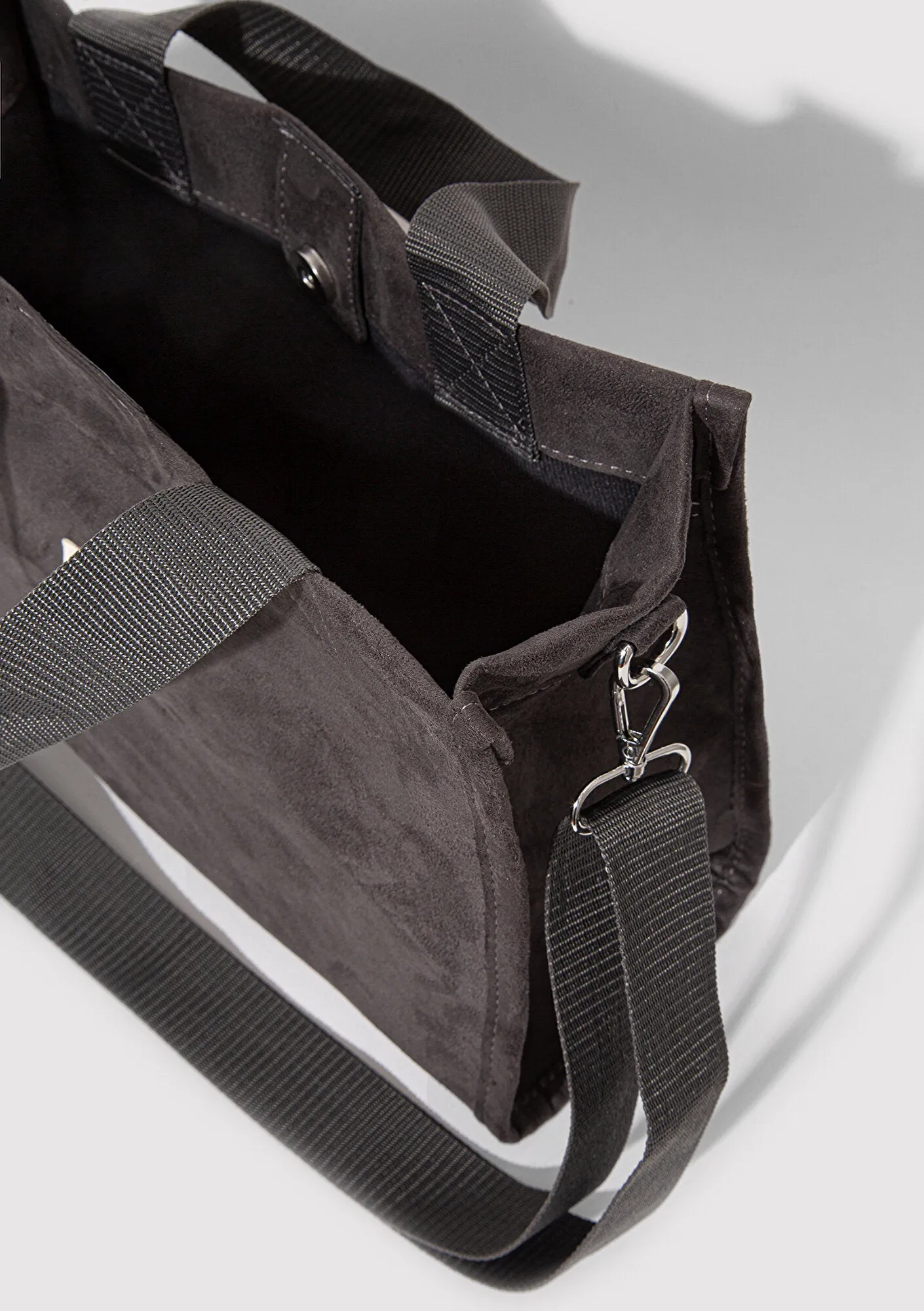 Gray Tote Bag
