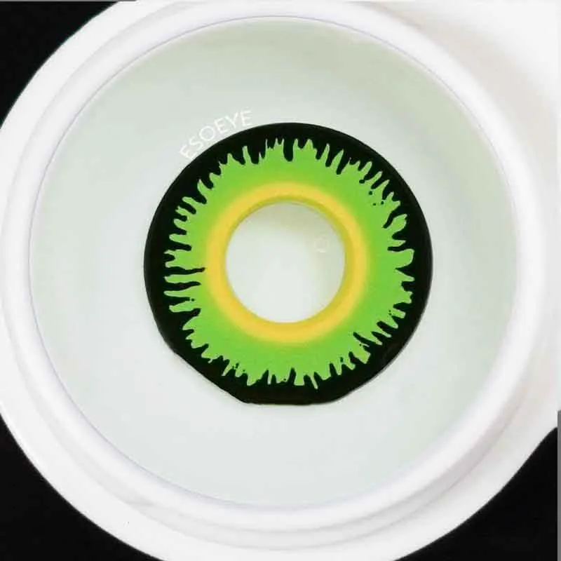 Green Werewolf Cosplay Contact Lenses Yearly