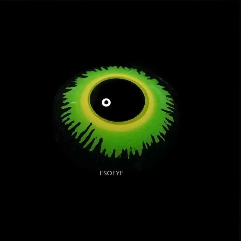 Green Werewolf Cosplay Contact Lenses Yearly