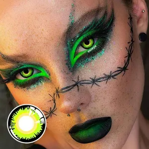 Green Werewolf Cosplay Contact Lenses Yearly