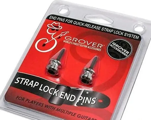 Grover GP810N - End Pins for Quick Release Strap Locks - Nickel