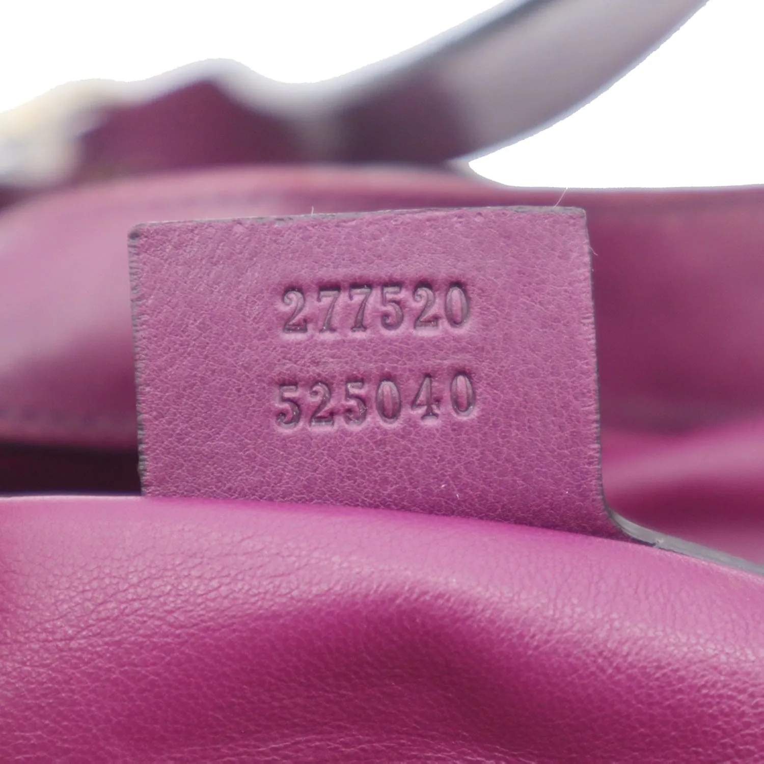 GUCCI Jackie Medium Python Shoulder Bag Purple 277520