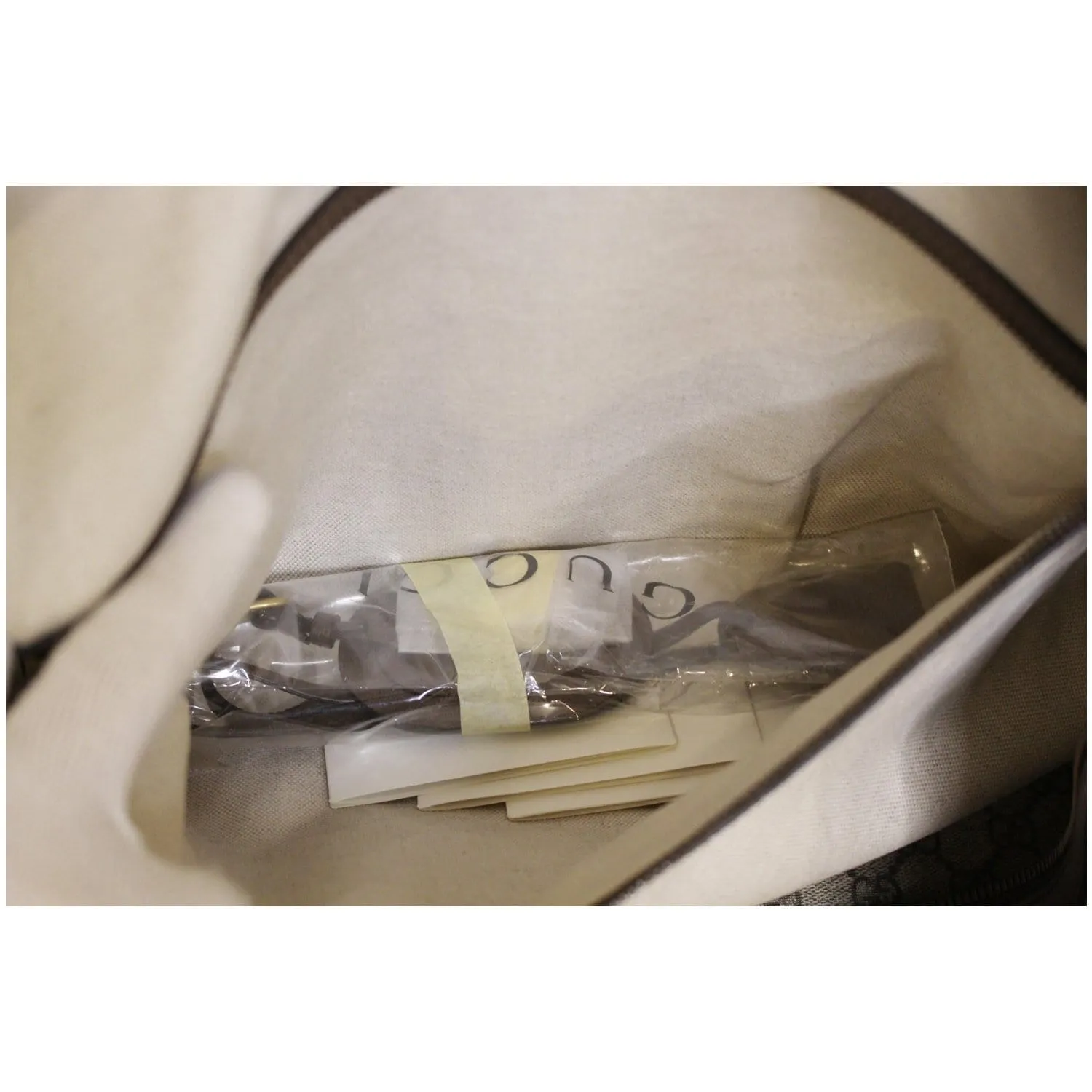 Gucci Ophidia GG Large Carry-On Duffle Bag Beige 547959