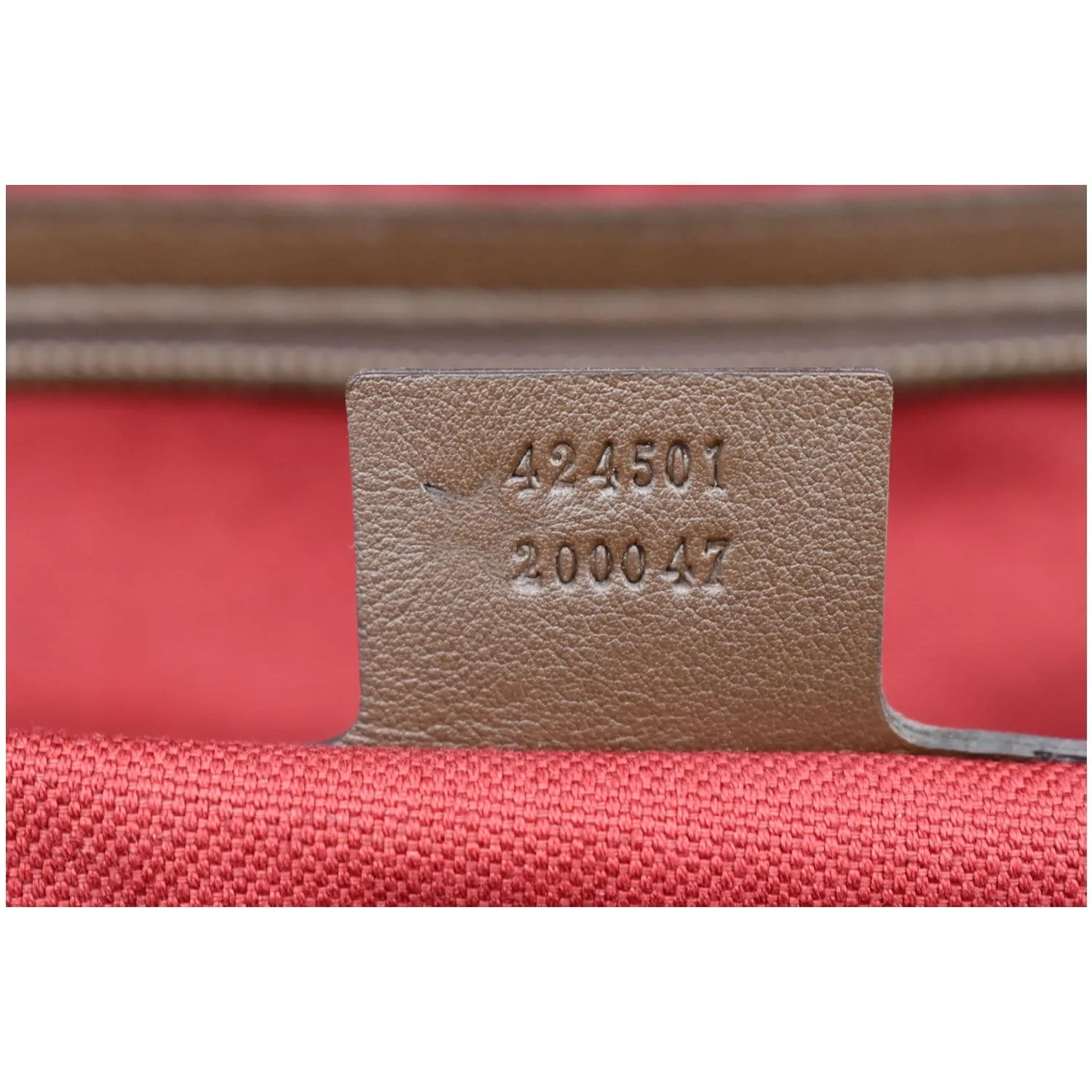 GUCCI Web GG Supreme Suitcase Travel Bag Beige 424501 - 25% OFF