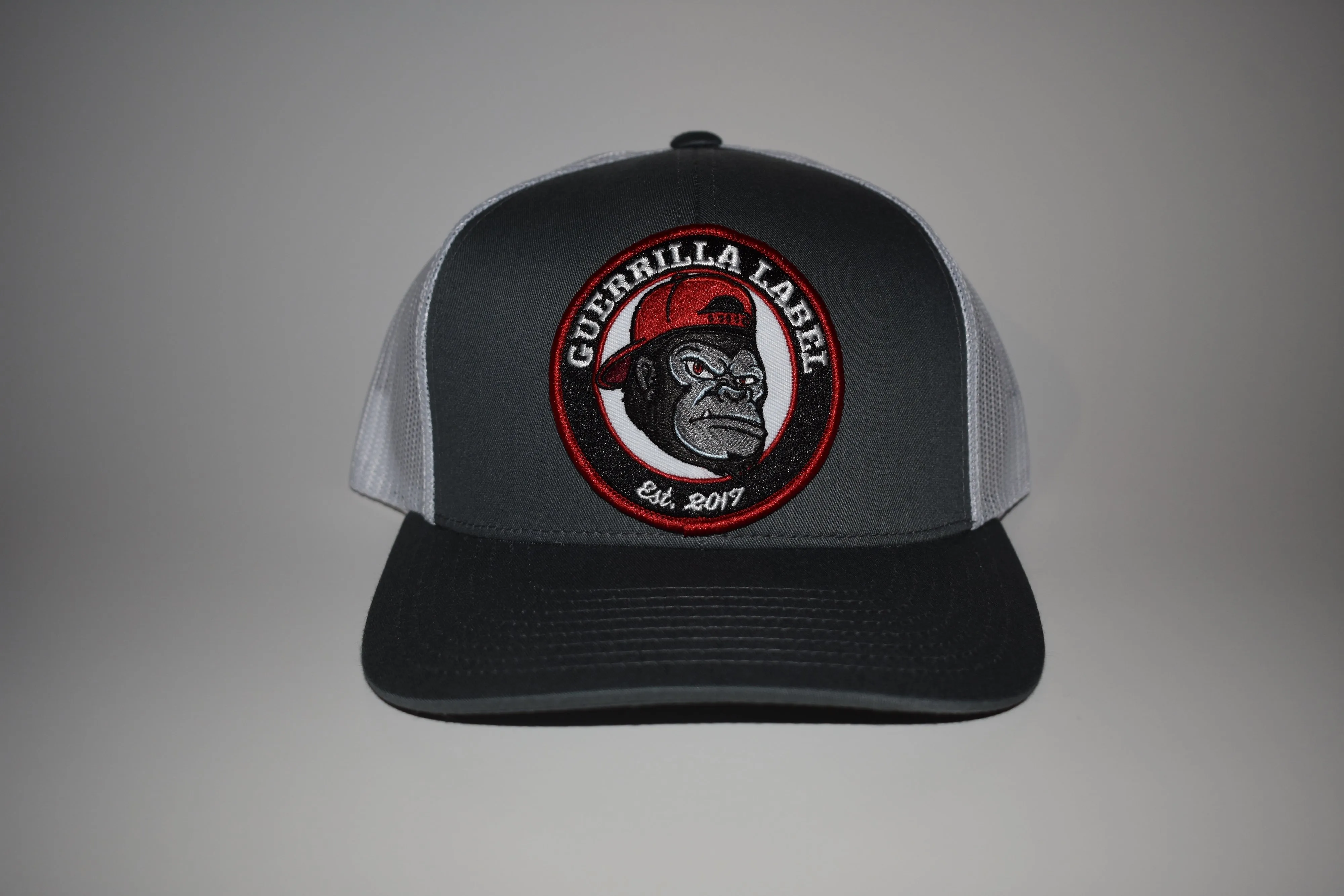 Guerrilla Grey/White Mesh Snapback