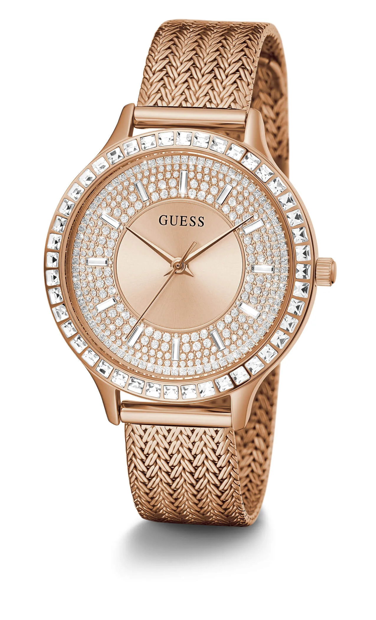 Guess Soiree Rose Gold Watch