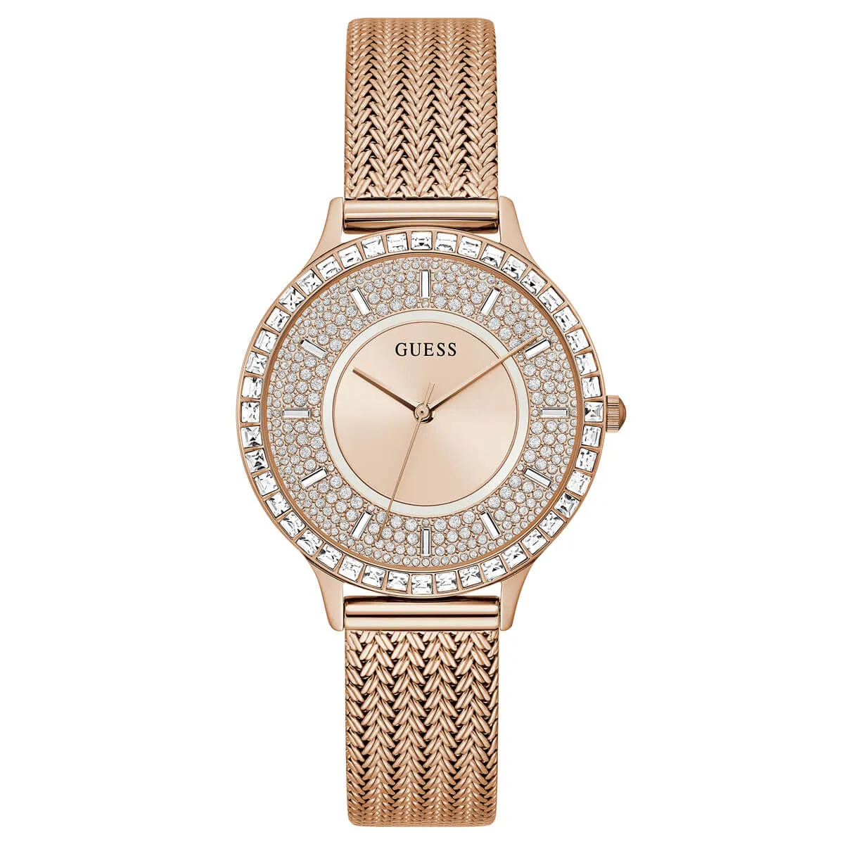 Guess Soiree Rose Gold Watch