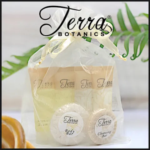 Guest Bath Toiletry Sample Sets & Gift Bags